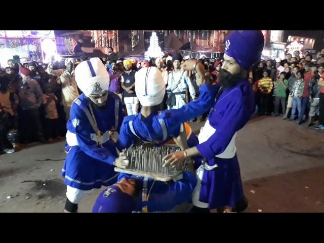 Akj shamshir khalsa gatka dal asr ngr kirtan at ramgarr