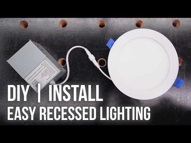 How to Install Recessed Lights | Easy DIY LED Install