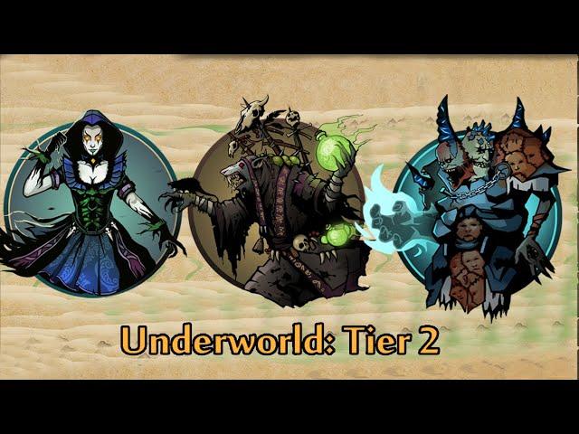 Shadow Fight 2 || Underworld - ALL BOSSES Tier 2「iOS/Android Gameplay」