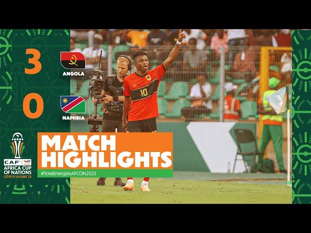 HIGHLIGHTS | Angola   Namibia | #TotalEnergiesAFCON2023 - Round of 16