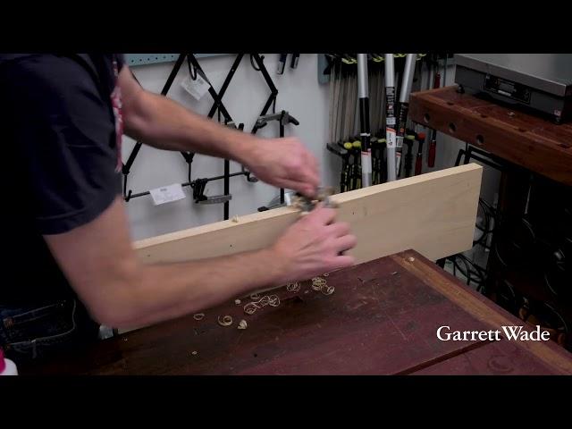 Adjustable Spokeshave Product Demo | Garrett Wade