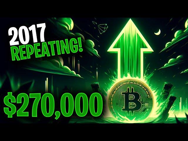 Bitcoin Update: 2017 Parabolic Cycle REPEATING!