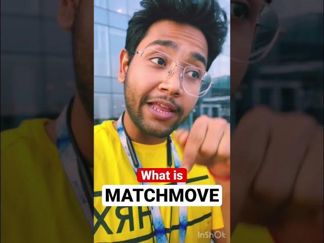 What is matchmove in vfx #shorts #viral #shortvideo