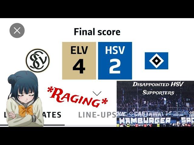 Yohane Rages after Hamburger SV Bottled against Elversburg (The Smallest club of 2024 season)