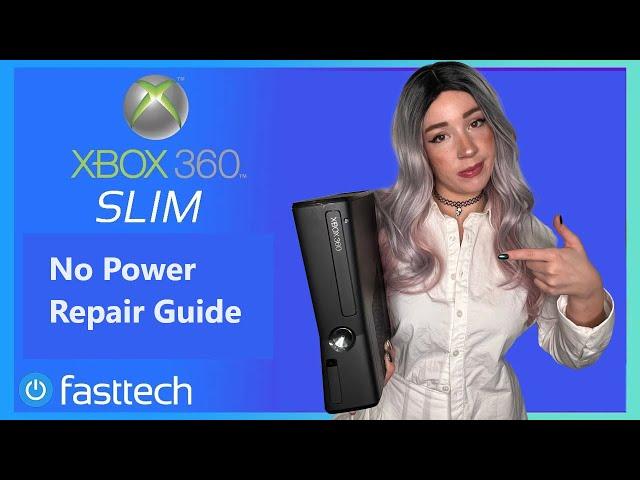 Xbox 360 Slim No Power Repair Guide (RF Board C57 Capacitor Fix)