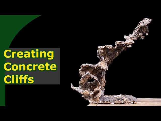 Creating a Landscape Container out of Concrete [Great for Penjing or bonsai forests]