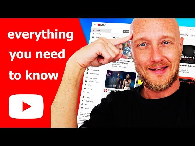 Complete YouTube beginners guide 2021 in 25 mins!