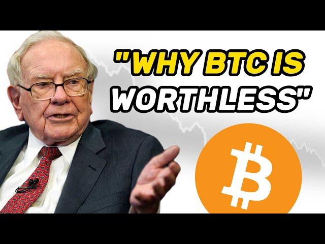 Warren Buffett: "BITCOIN WILL GO TO ZERO"  Charlie Munger: "It's foolish and stupid" 