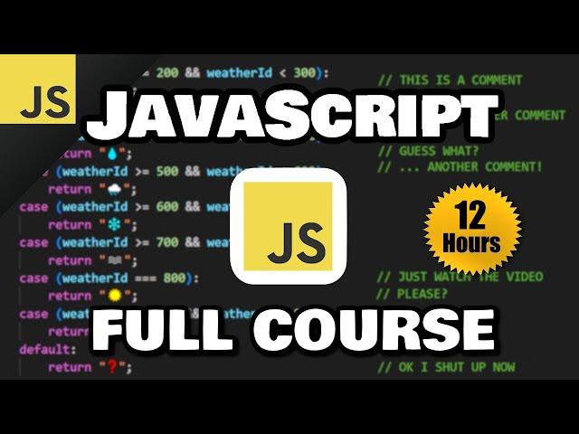 JavaScript Full Course for free  (2024)