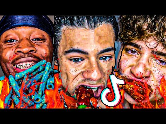 EXTREME Hot 30 Min Spicy Food TikTok Compilation 