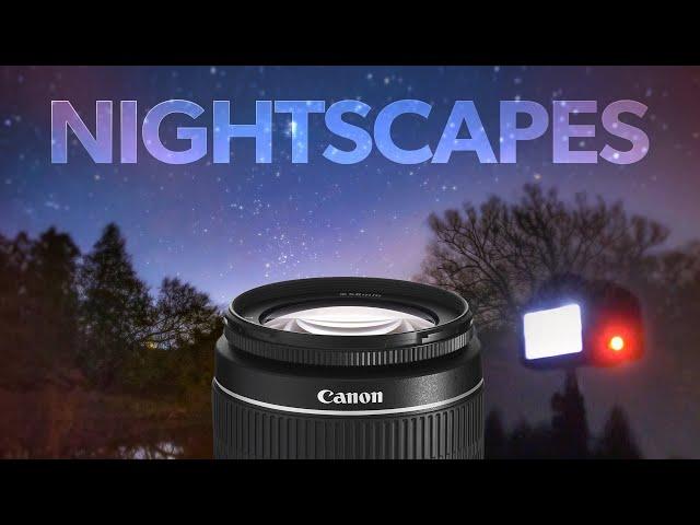 Amazing NIGHTSCAPE PHOTOGRAPHY with BASIC Camera Gear