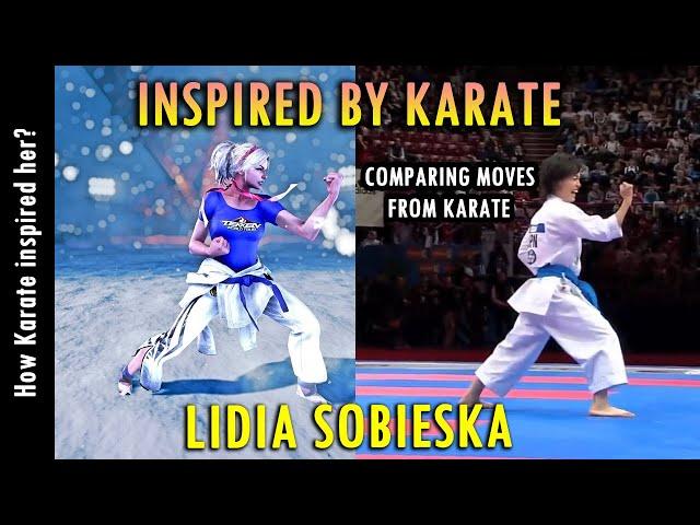 Karate moves that inspired Lidia Sobieska