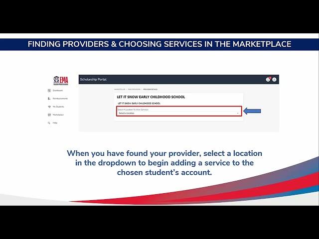 Parents: Finding Providers and Services in Marketplace