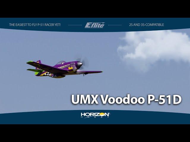 E-flite UMX P-51D Voodoo Racer