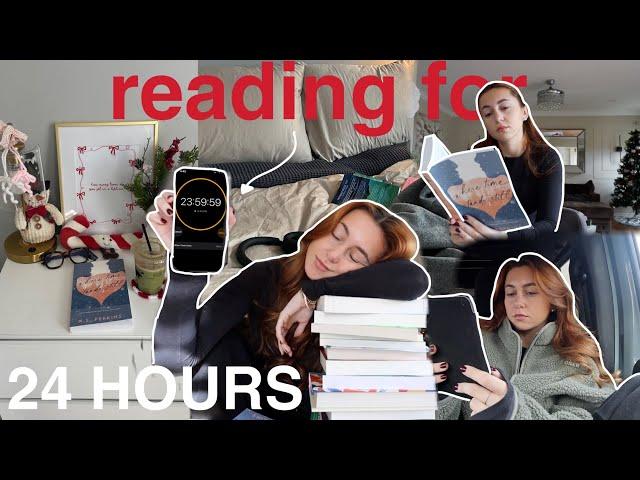 getting through my winter tbr in 24 hours ⏰️️ | bookmas day 9