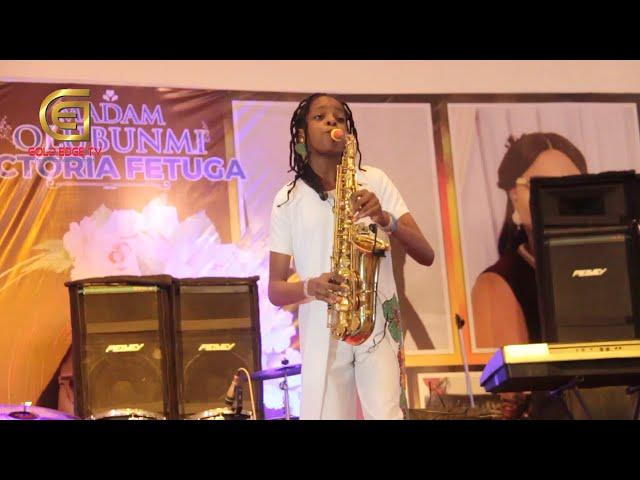 MOST AMAZING TALENT KID SAXOPHONIST IN AFRICA THRILLS THE CROWD