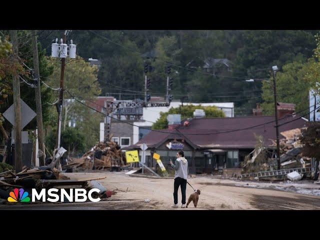 'It's catastrophic': Asheville, NC mayor on Hurricane Helene destruction