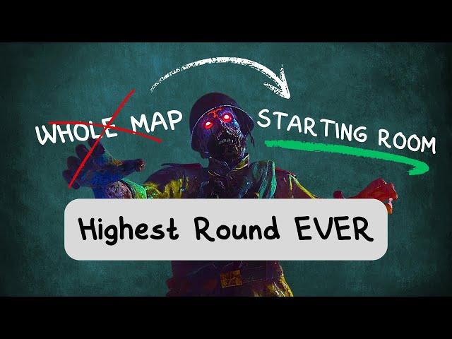 The Highest Round On Every Zombies Map, Starting Room ONLY.