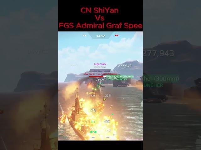 Testing the Myth: CN ShiYan vs FGS Admiral Graf Spee