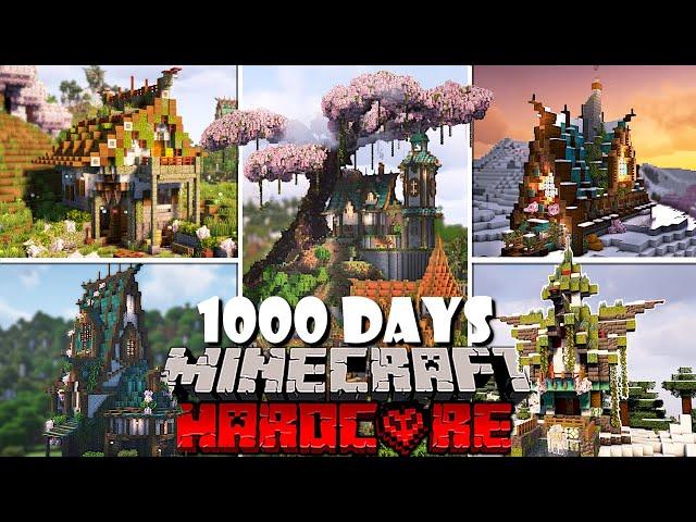 I Survived 1000 Days In Hardcore Minecraft [FULL MOVIE]