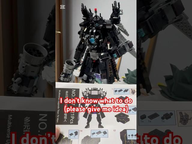 I don’t know what to do #lego #speaker #viralvideo #shorts #skibiditoilet #legomoc
