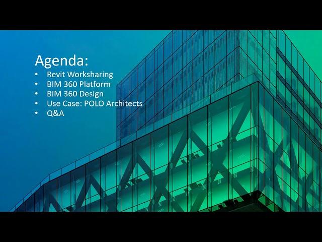 Bim 360 Design Webinar 1:  Getting Started