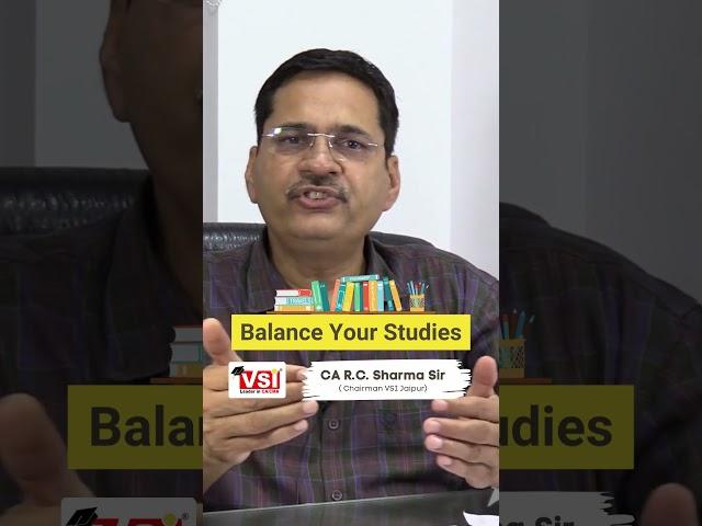 Balance Your Studies | Learn to Manage Multiple Subjects 