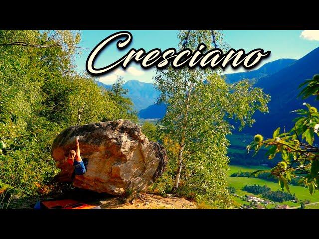 Cresciano / Swiss Granite Bouldering / 6a - 7c+