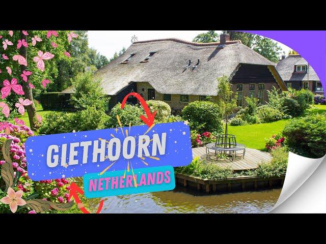 Giethoorn, Netherlands! Charming village is a hidden gem in the heart of Europe