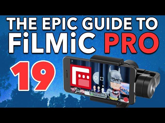 19. DJI OSMO Mobile Support - Epic Guide to FiLMiC Pro