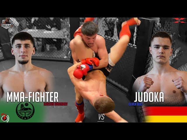 VICIOUS BATTLE: MMA-Fighter vs. Judoka | MMA Octagon | FCL