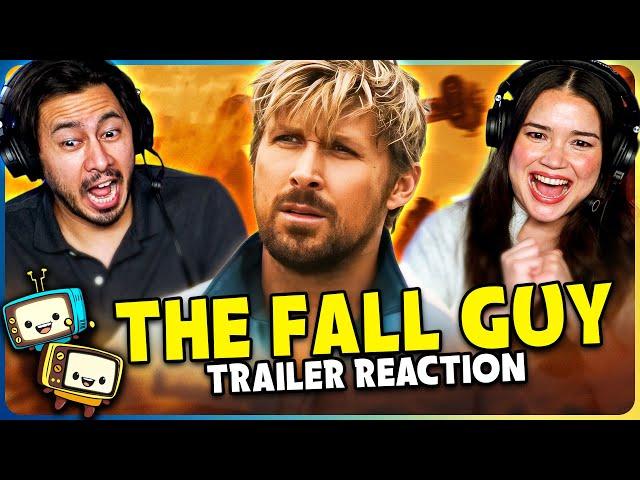 THE FALL GUY Official Trailer Reaction! | Ryan Gosling | Emily Blunt