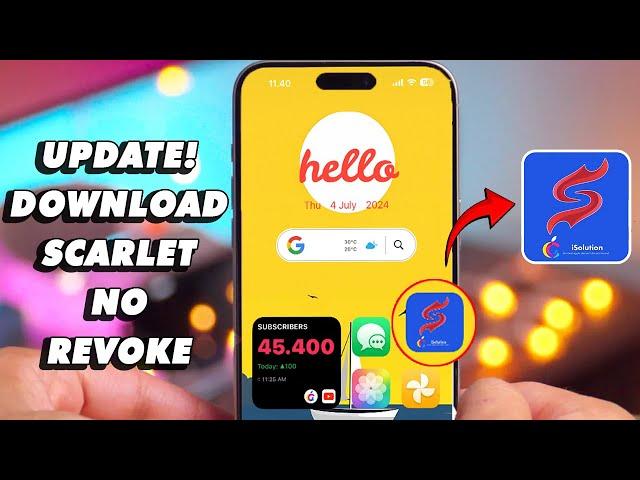 Scarlet Update : How to Download Scarlet on iPhone & iPad