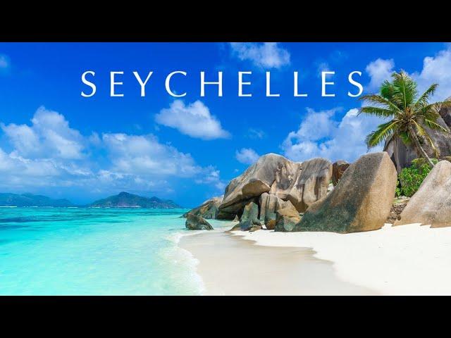 SEYCHELLES 4K | Most beautiful beaches in the world (ASMR)