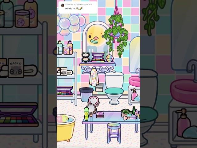 Rainbow bathroom!  Thanks for watching!