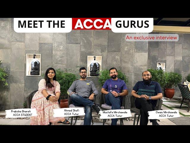 Meet the ACCA Gurus: ​Mirchawala Hub's Tutors Share Secrets |