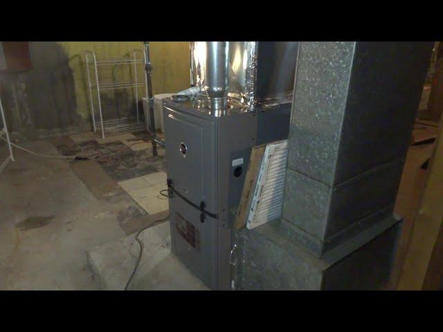 80+GAS FURNACE REPLACEMENT FROM START TO FINISH