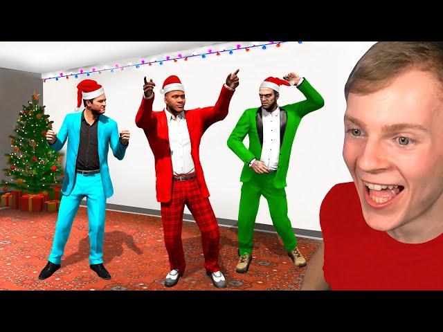 CELEBRATING CHRISTMAS in GTA 5!