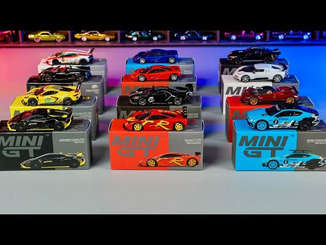 Unboxing Mini GT Exotic Cars | Bugatti,Lamborghini,Mclaren,Pagani