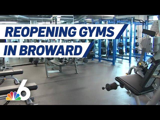 Commissioners Discuss Reopening Gyms in Broward