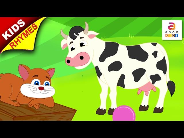 English Rhymes for Children | Animal Sounds Song by Anon Kids Rhymes | Nursery Rhymes for Kids