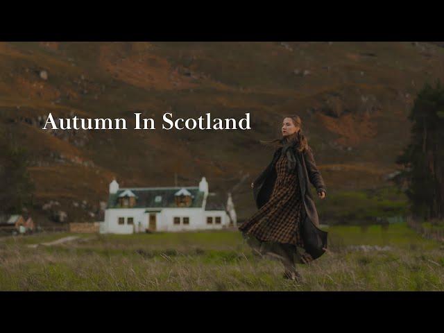 Autumn in the mountains | Slow Travel In Scottish Highlands & Edinburgh | Cozy October Cabin Living