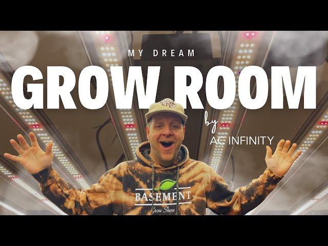 DREAM GROW ROOM BY AC INFINITY AND DURAMAX WALL PANELS