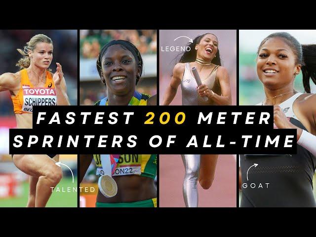 Top 10 Fastest Women 200m Sprinters In The World