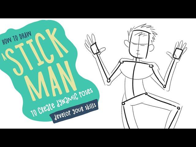 How to draw a stickman (that will help you draw better people)