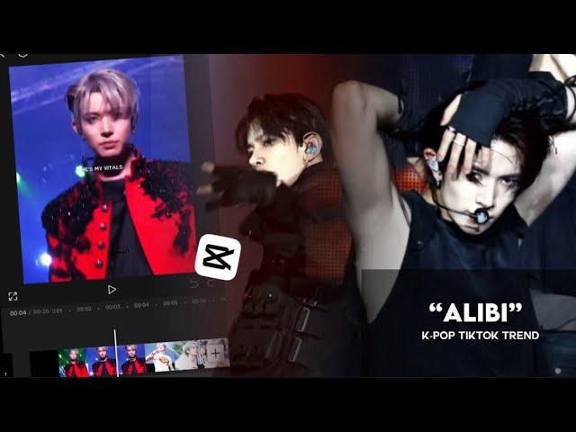 “I just k!lled a man she’s my ALIBI” | Capcut | Kpop Tiktok Trend | Heeseung ENHYPEN