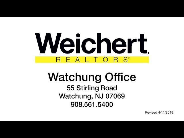 Weichert Watchung Listings 4-11-18