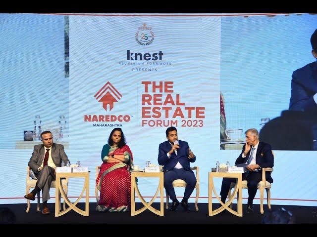 Panel Discussion on Government Policies Shaping Real Estate at #NAREDCO #TheRealEstateForum 2023