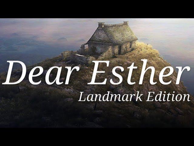 Dear Esther: Landmark Edition (Director's Commentary) - The Movie (Full Walkthrough 4K UHD)