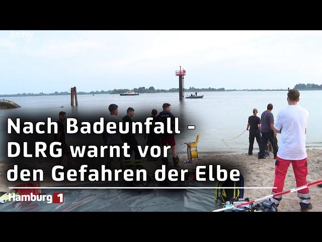 Nach Badeunfall eines zehnjährigen Mädchens: DLRG warnt vor den Gefahren beim Baden in der Elbe